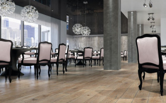 Podłogi Jean Marc Artisan w konkursie na nową pijalnię czekolady E.Wedel