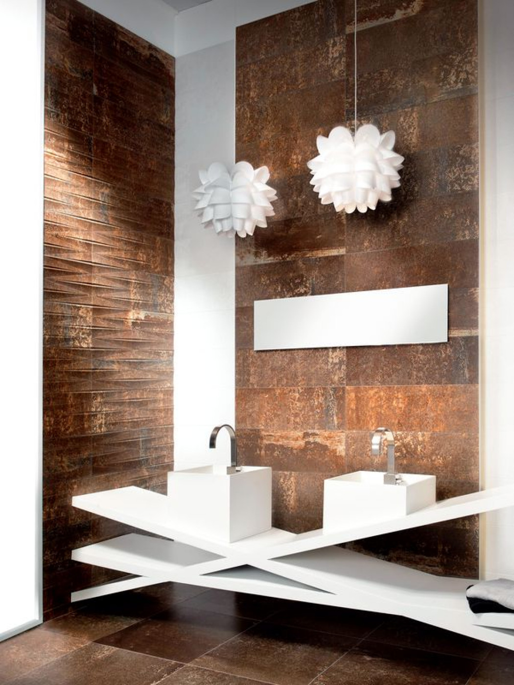 Ściany i podłogi w łazience