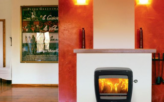 Kominki otwarte, z DGP, z płaszczem wodnym