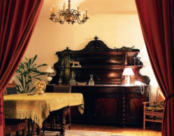 Wnętrze w starodawnym stylu