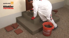 Montaż okładzin klinkierowych na schodach