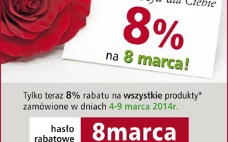 Promocja Dekoria.pl - 8% na 8 marca