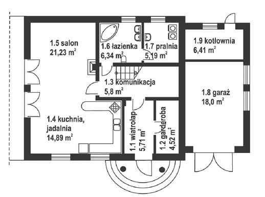 Zwarta, prosta bryła to jedna z najbardziej pożądanych cech energooszczędnego budynku.
