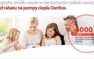 Nawet 4000 zł rabatu na pompy ciepła Danfoss