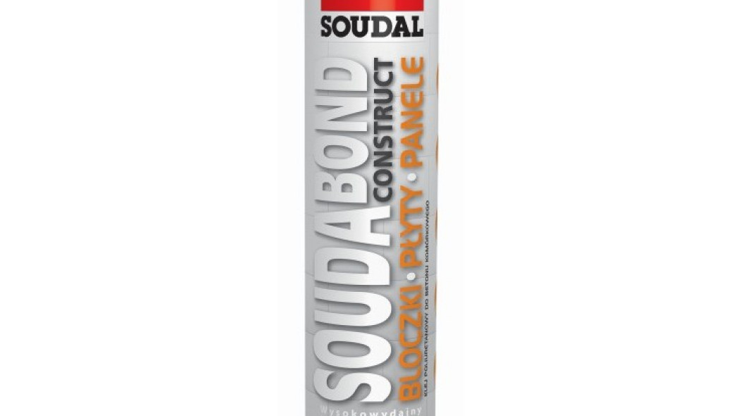 Soudabond Construct - nowy klej poliuretanowy SOUDAL