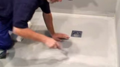 Montaż brodzika płaskiego