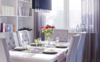 Dekoria.pl: Apetyczny wystrój jadalni