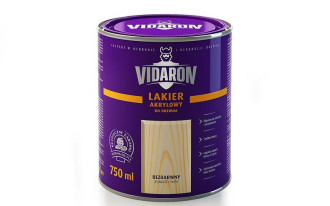Lakier Akrylowy VIDARON - ochrona drewna w 100 kolorach