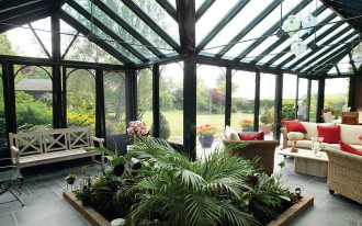 Dobudowa ogrodu zimowego