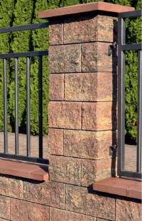 Ogrodzenie łupane Gorc de Luxe firmy Joniec