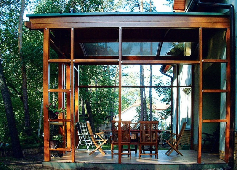 Etap szklenia konstrukcji