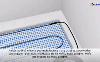 Instrukcja montażu mat grzejnych