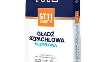Nowe opakowanie gładzi szpachlowej ACRYL-PUTZ® ST11 START S