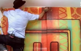 Instrukcja naklejania fototapety