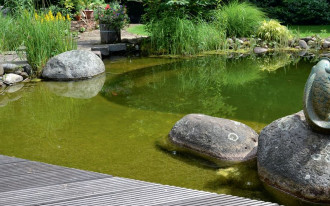 Kąpielowe oczko przy domu