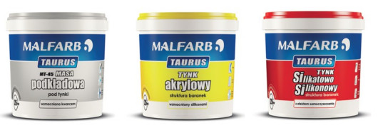 Nowa linia tynków dekoracyjnych Malfarb TAURUS