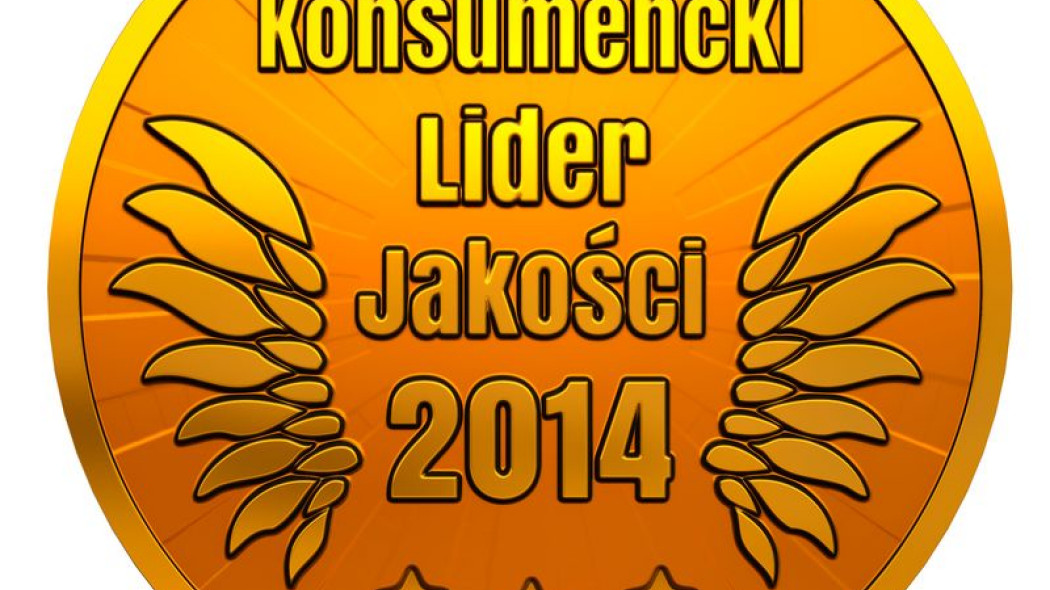 Godło Konsumencki Lider Jakości 2014 dla firmy Röben