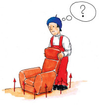 Jeśli podłoga ma pełnić rolę grzejników, to zrozumiałe, że nie może być przesłonięta. Z pewnością trzeba więc zastawiać pokoje meblami z rozsądnym umiarem