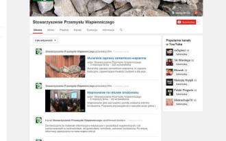 Nowy kanał filmowy poświęcony zastosowaniu wapna