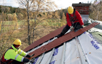 Wymiana pokrycia dachu i orynnowania