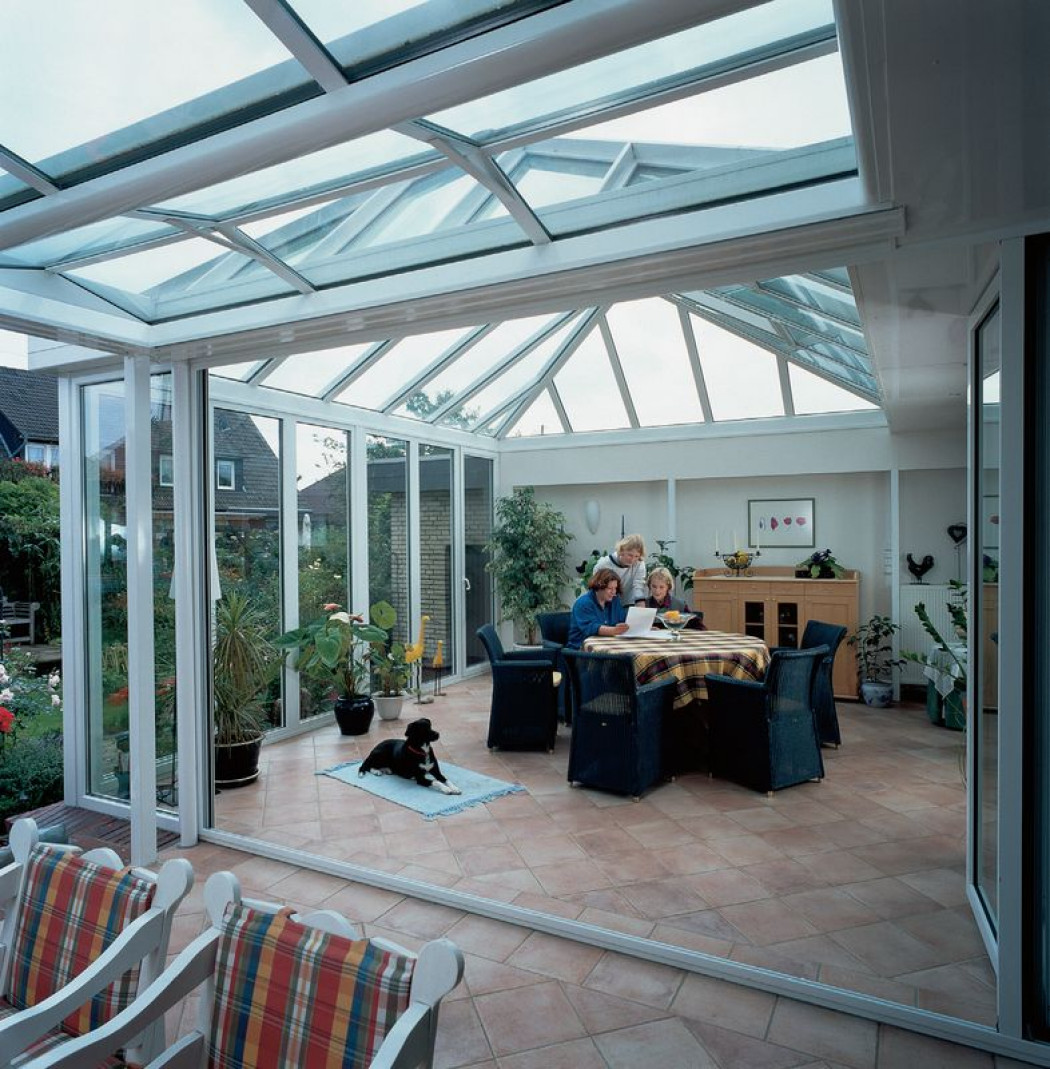 Dobudowa ogrodu zimowego