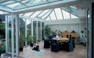 Dobudowa ogrodu zimowego