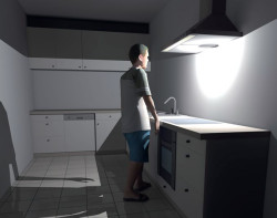 Oświetlenie samego blatu