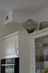 Wywiewniki obsługują kuchnię i 3 łazienki