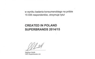 Drutex wyróżniony w rankingu Superbrands 2014