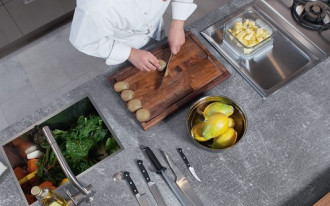 Betonowy blat kuchenny Urban Concrete od Pfleiderer