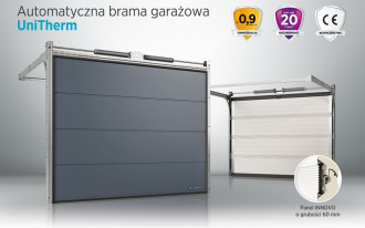 Panel INNOVO także w bramie UniTherm marki WIŚNIOWSKI