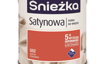Śnieżka Satynowa w nowym opakowaniu