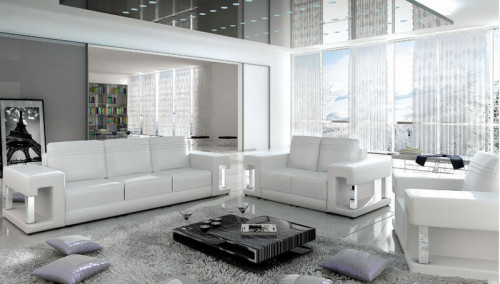 Komplet wypoczynkowy do dużego salonu