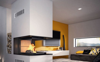 Kocioł i kominek w jednej instalacji