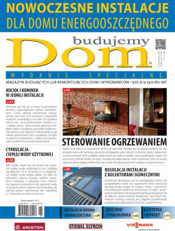 Budujemy Dom - Nowoczesne instalacje dla domu energooszczędnego 2015