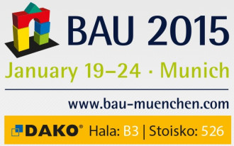 DAKO zaprasza na targi budowlane BAU w Monachium