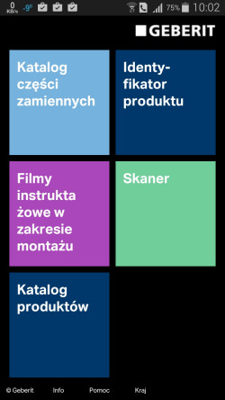 Nowa aplikacja Geberit dla urządzeń mobilnych