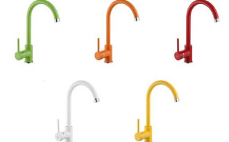 Kolorowe baterie zlewozmywakowe z linii Milin marki Deante