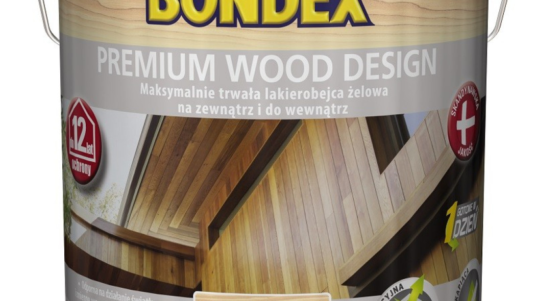 Nowa lakierobejca żelowa Bondex - Premium Wood Design 