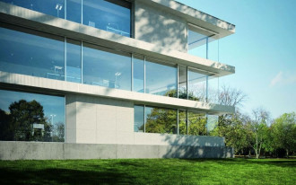 Płynne przejścia architektoniczne - fasada Schüco FWS 60 CV