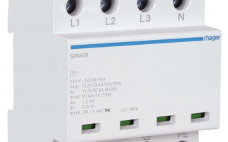 Nowe ograniczniki przepięć Hager