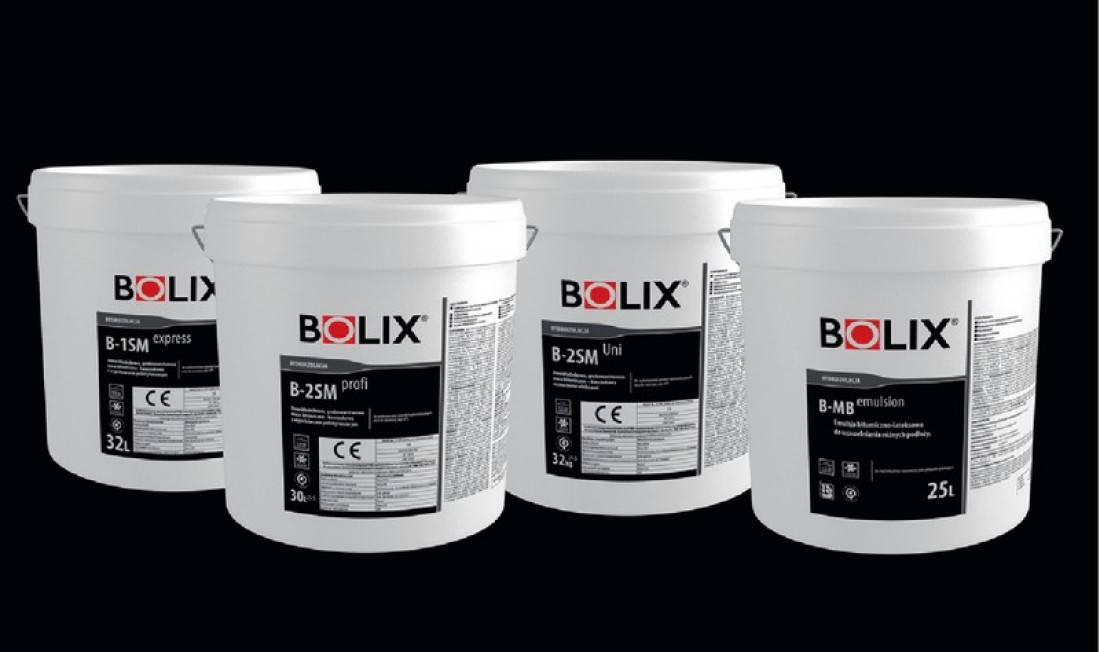 Nowa linia produktów BOLIX do hydroizolacji budynków
