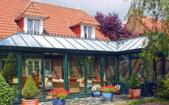 Dobudowa ogrodu zimowego