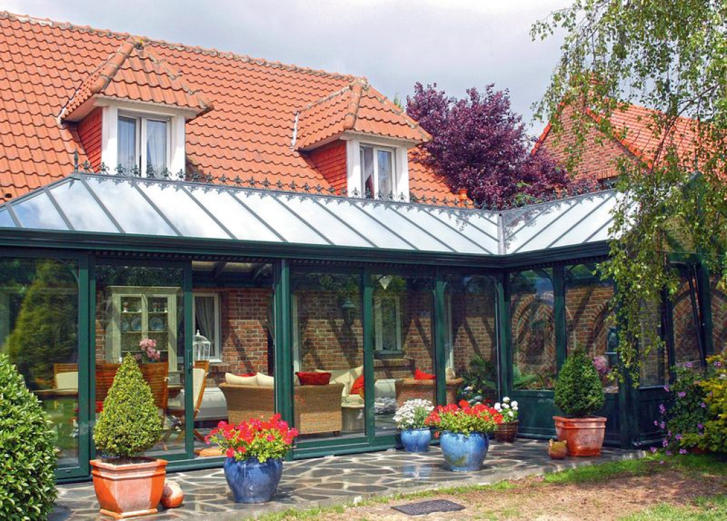 Dobudowa ogrodu zimowego