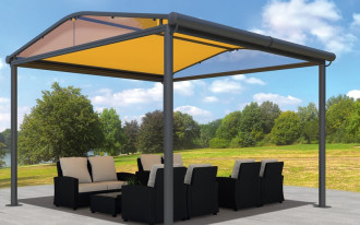 pavillon RS1 - markiza z dwuspadowym dachem