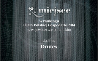 DRUTEX został wyróżniony w rankingu "Filary Polskiej Gospodarki"