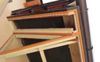 Montaż podsufitki (podbitki) dachowej