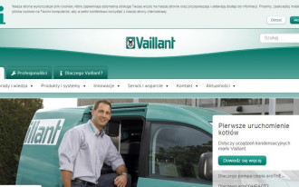 Nowa strona internetowa marki Vaillant