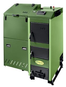 Kocioł  SAS SOLID spełnia wymagania klasy 5 w zakresie sprawności cieplnej