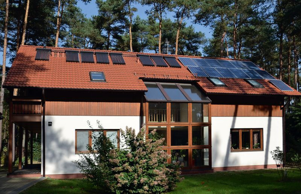 Dom z drewnianego prefabrykatu